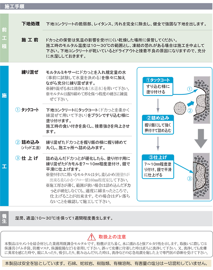 マツモト産業 接着力増強モルタル タックモルタル 10kg 通販