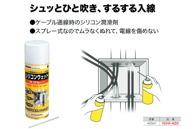 シリコンウェットスプレー