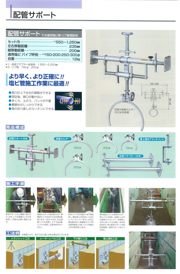 配管サポート本体