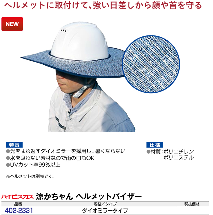 涼かちゃん　ヘルメットバイザー