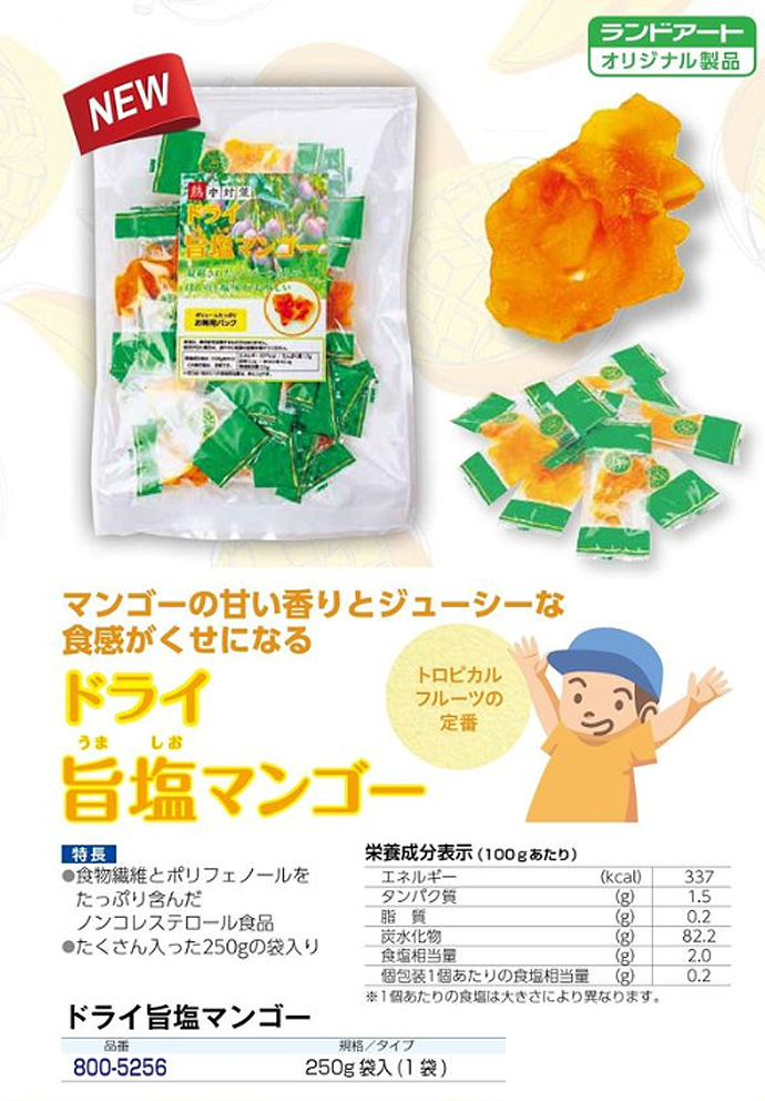 ドライ旨塩マンゴー