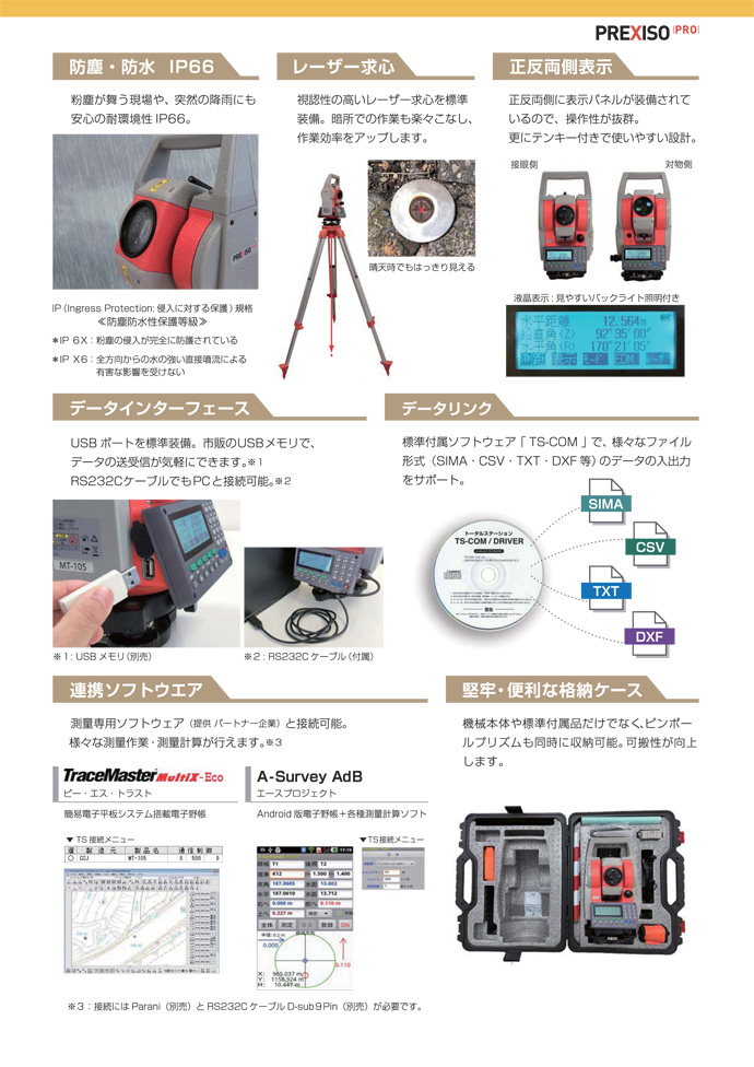 トータルステーションメイン