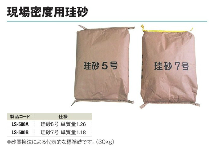 最大70％オフ！ 工事資材通販 ガテン市場公団型現場密度測定装置 突砂法 粗粒土用 LS-501B